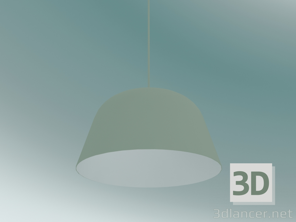 modèle 3D Suspension Ambit (Ø40, Vert poussiéreux) - preview