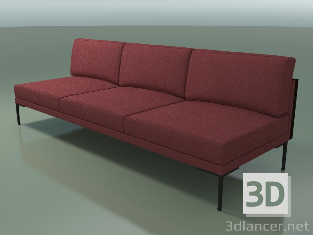 3d model Módulo central 5244 (Wenge) - vista previa