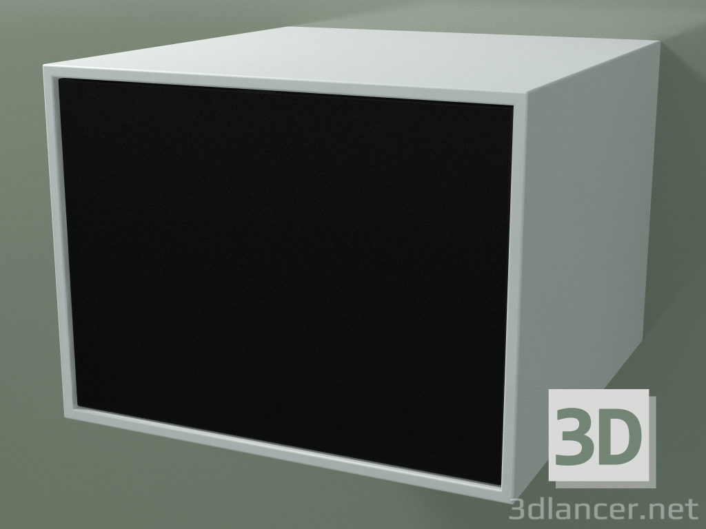 3D Modell Box (8AUABB01, Gletscherweiß C01, HPL P06, L 48, P 50, H 36 cm) - Vorschau