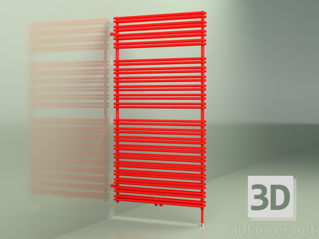 3d model Heated towel rail - Mauritius (MAU 18 09, RAL - 3026) - preview