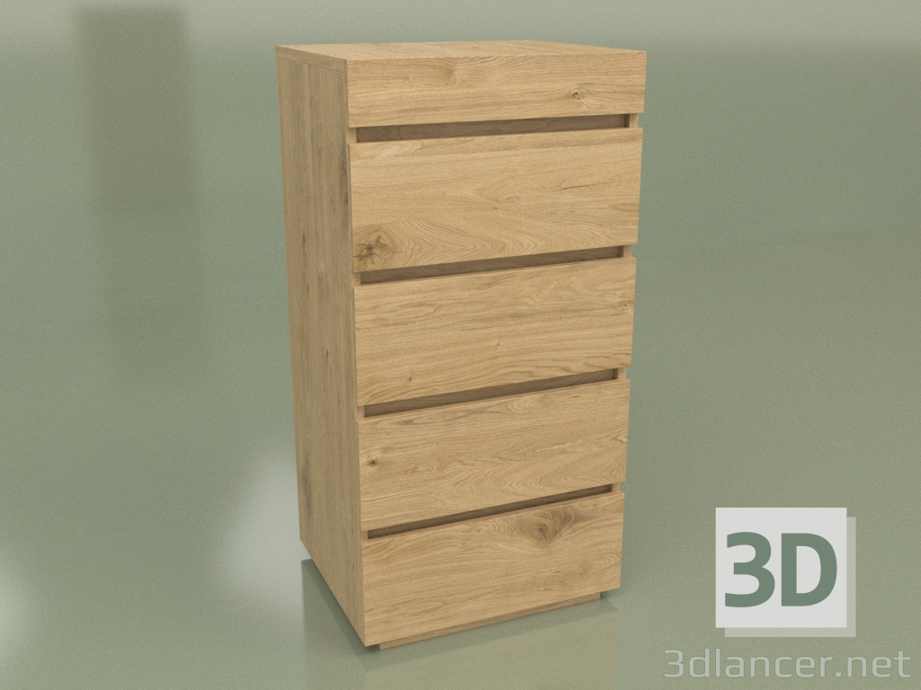 3d model Chest of drawers Mn 340 (Loft) - preview