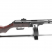 PPSH-41 3D-Modell kaufen - Rendern