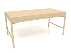 Mesa de comedor DT 09 (1640x840x754, madera blanca)