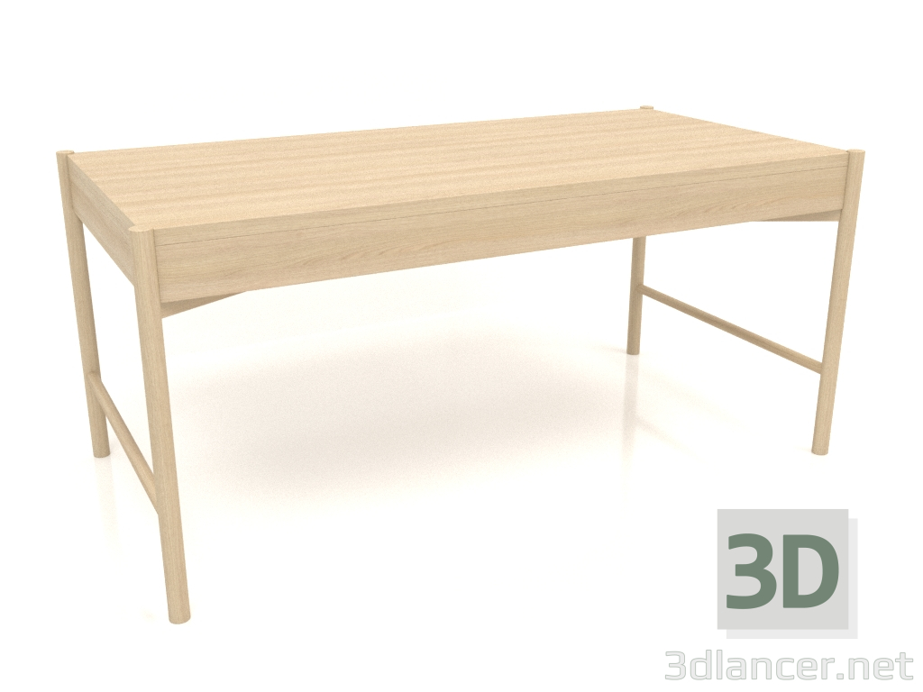 3d model Dining table DT 09 (1640x840x754, wood white) - preview