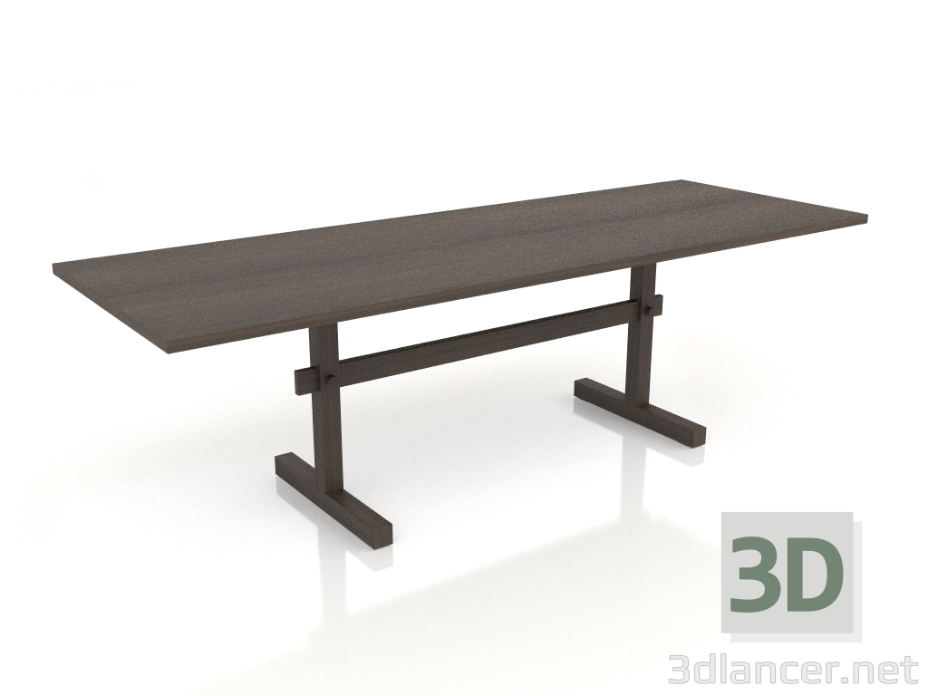 3d модель Стол обеденный Gaspard 240 (Dark Oak) – превью