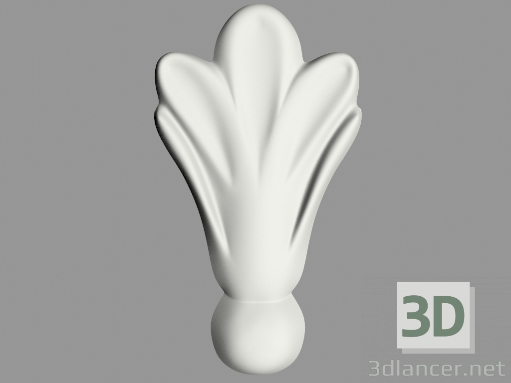 modello 3D Decorazioni murali (F82) - anteprima