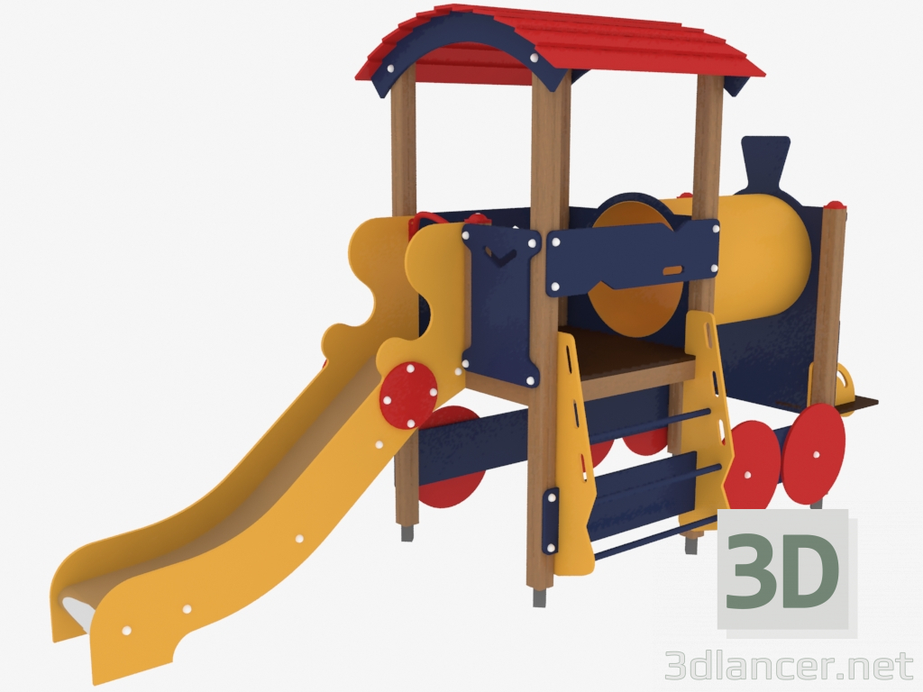 Modelo 3d Motor complexo jogo infantil (5101) - preview