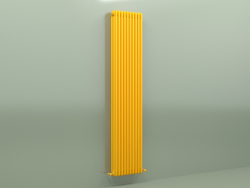 Radiateur TESI 4 (H 2200 10EL, jaune melon - RAL 1028)