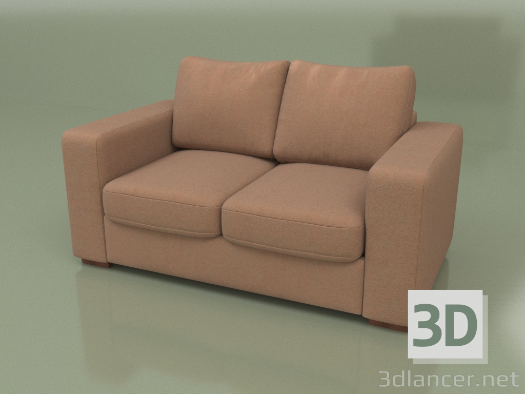 3d model Sofá doble Morti (Salón 7) - vista previa