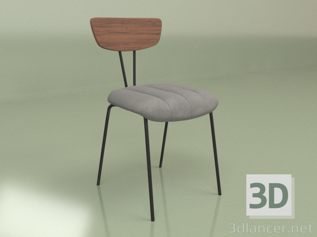 Modelo 3d Cadeira Apel (cinza) - preview