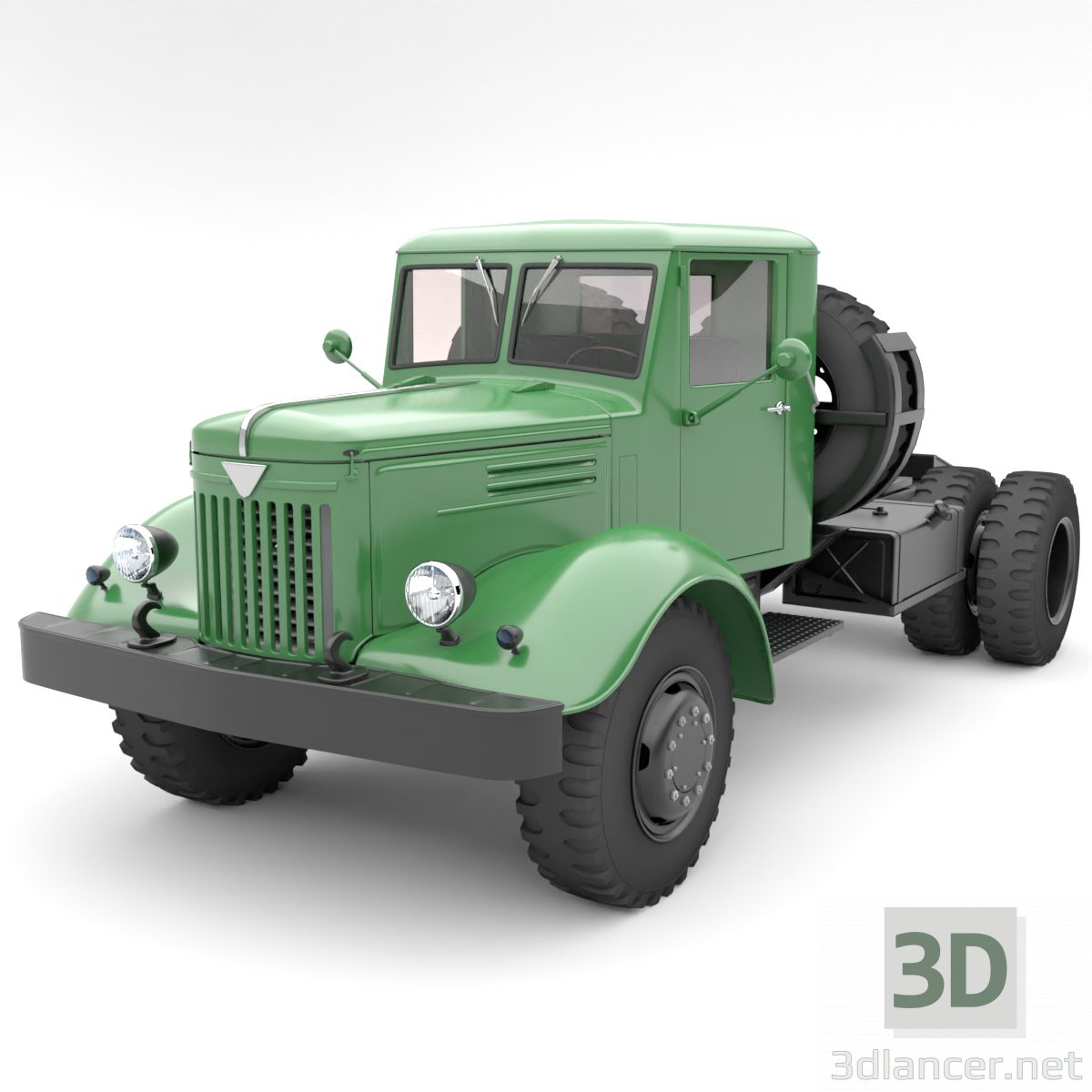 modello 3D di trattore per camion comprare - rendering