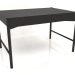 modèle 3D Table à manger DT 09 (1240x840x754, bois noir) - preview