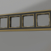 3d model Frame for 4 posts Palacio (bronze-black) - preview