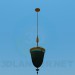 modello 3D Lampadario a bracci - anteprima