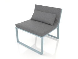 Poltrona lounge (grigio blu)