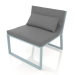 3d model Lounge chair (Blue gray) - preview