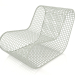 3d model Club chair without rope (Cement gray) - preview