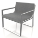 3d model Club chair (Anthracite) - preview