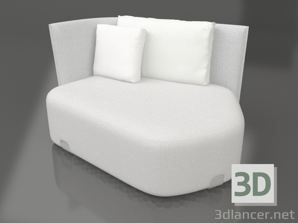 3d model Módulo Arosa (Gris ágata) - vista previa