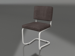 Ridge Rib Kink Chair (Grey)