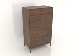 Cômoda FARGO 750x450x1250 mm (carvalho tabaco)