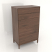 modèle 3D Commode FARGO 750x450x1250 mm (chêne tabac) - preview
