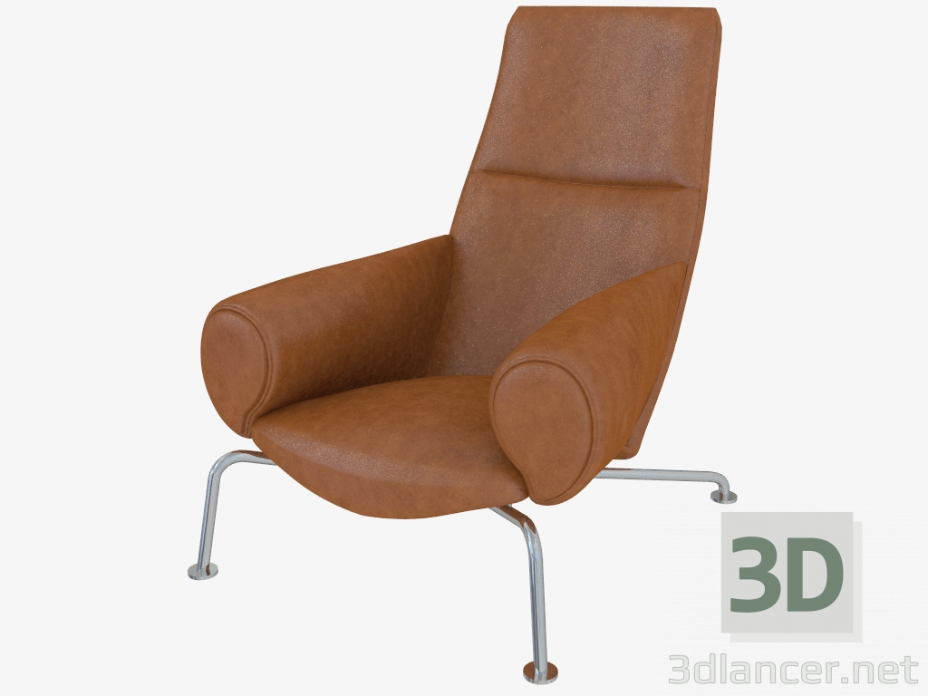 3d модель Кресло Ox-chair – превью