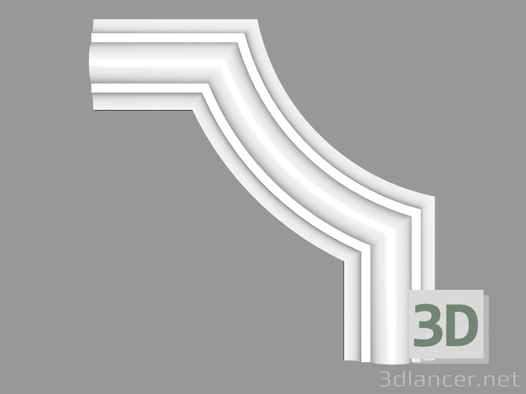 3d model Molding angle (UM 006) - preview