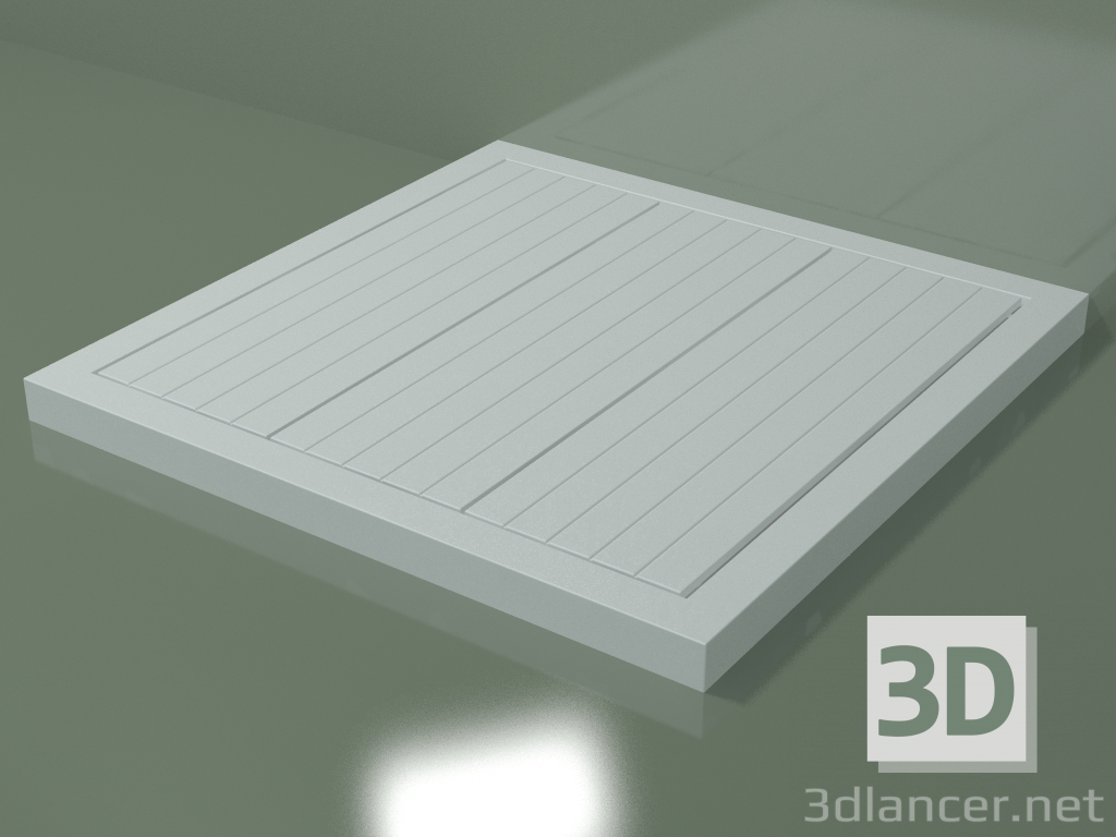 3d model Shower tray (30HM0248, 100x100 cm) - preview