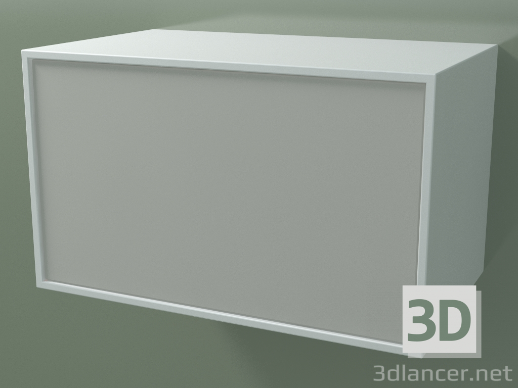 3d model Caja (8AUВВА01, Glacier White C01, HPL P02, L 60, P 36, H 36 cm) - vista previa