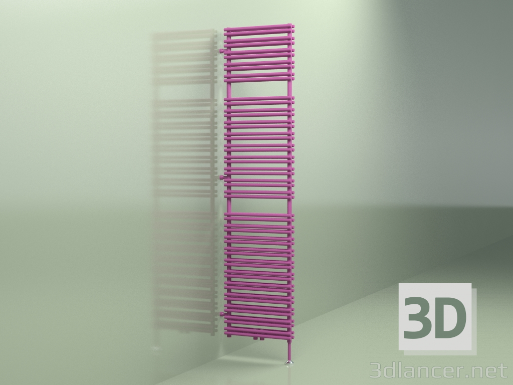 3d model Heated towel rail - Mauritius (MAU 22 05, RAL - 4006) - preview