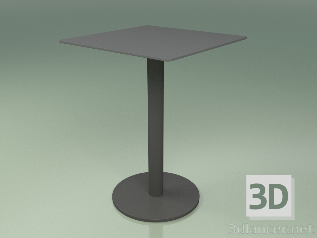 3D modeli Bar masası 011 (Metal Duman, HPL Gri) - önizleme