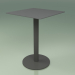 modèle 3D Table de bar 011 (Metal Smoke, HPL Grey) - preview