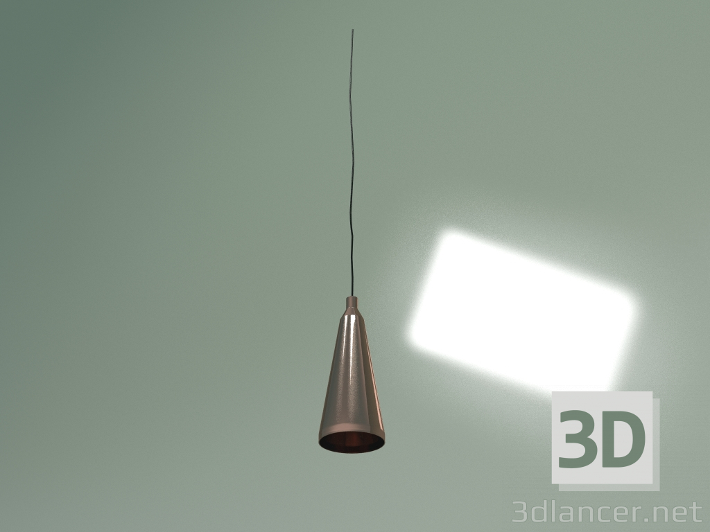 3d model Lámpara colgante pantalla A A2 - vista previa