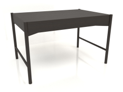 Mesa de comedor DT 09 (1240x840x754, madera marrón oscuro)