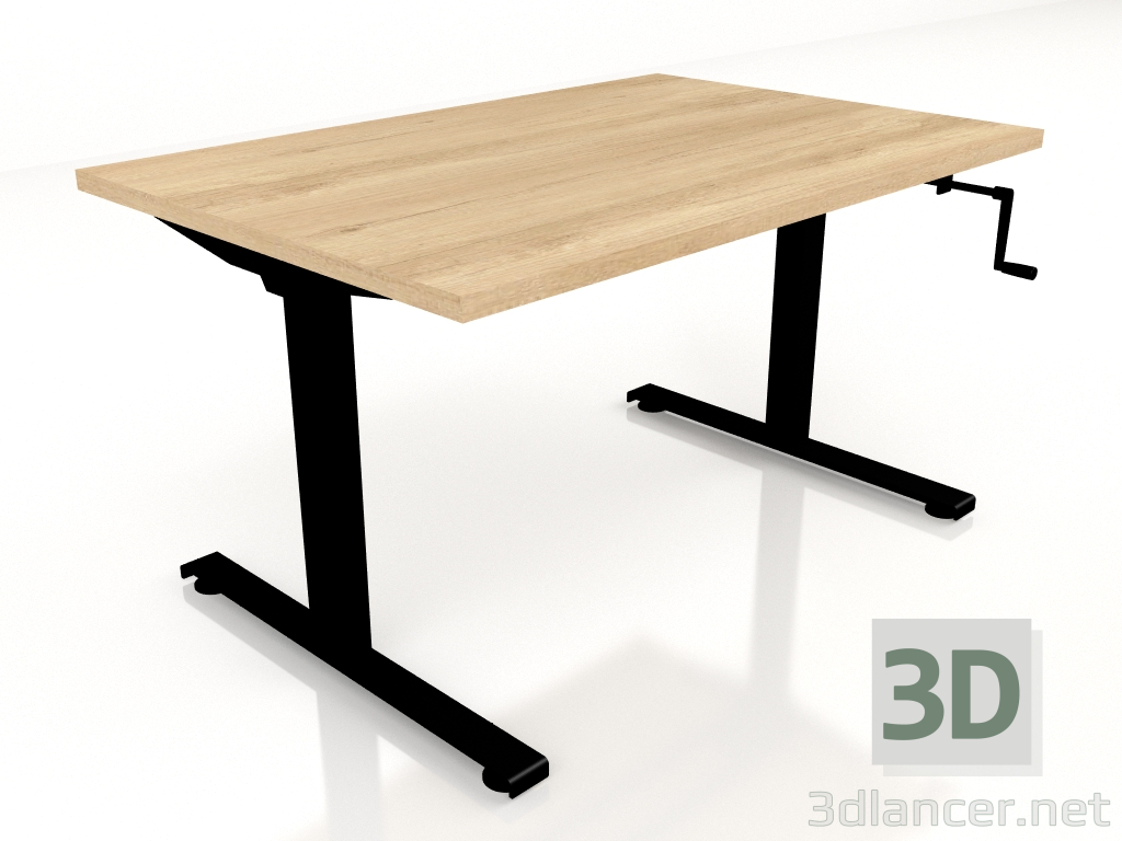 Modelo 3d Mesa de trabalho Ogi Drive Manual BOC02 (1200x800) - preview