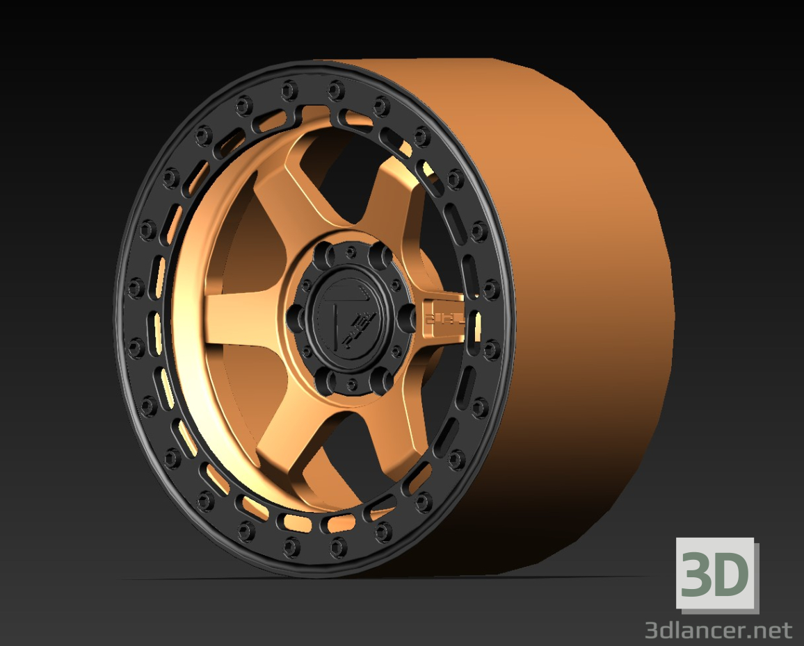 3d Диск Fuel D124 модель купить - ракурс