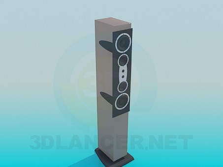 Modelo 3d Alto-falante - preview