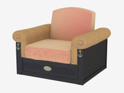 Fauteuil avec décor