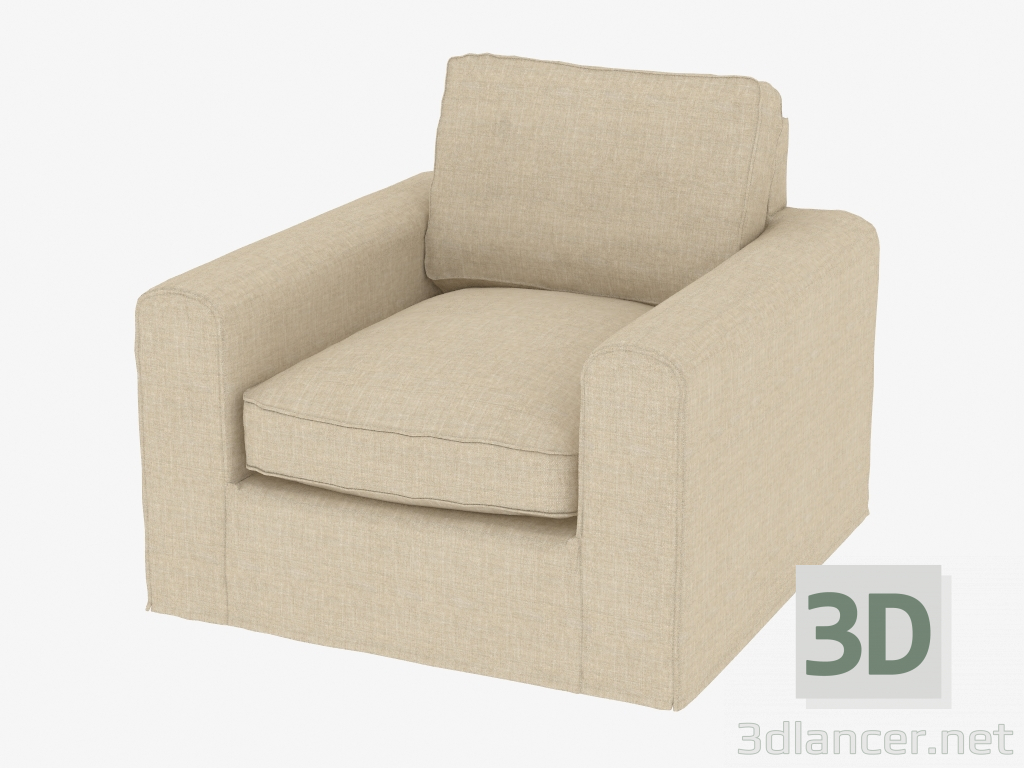 3d модель Крісло MONS UPHOLSTERED ARMCHAIR (7841.0016.A015) – превью