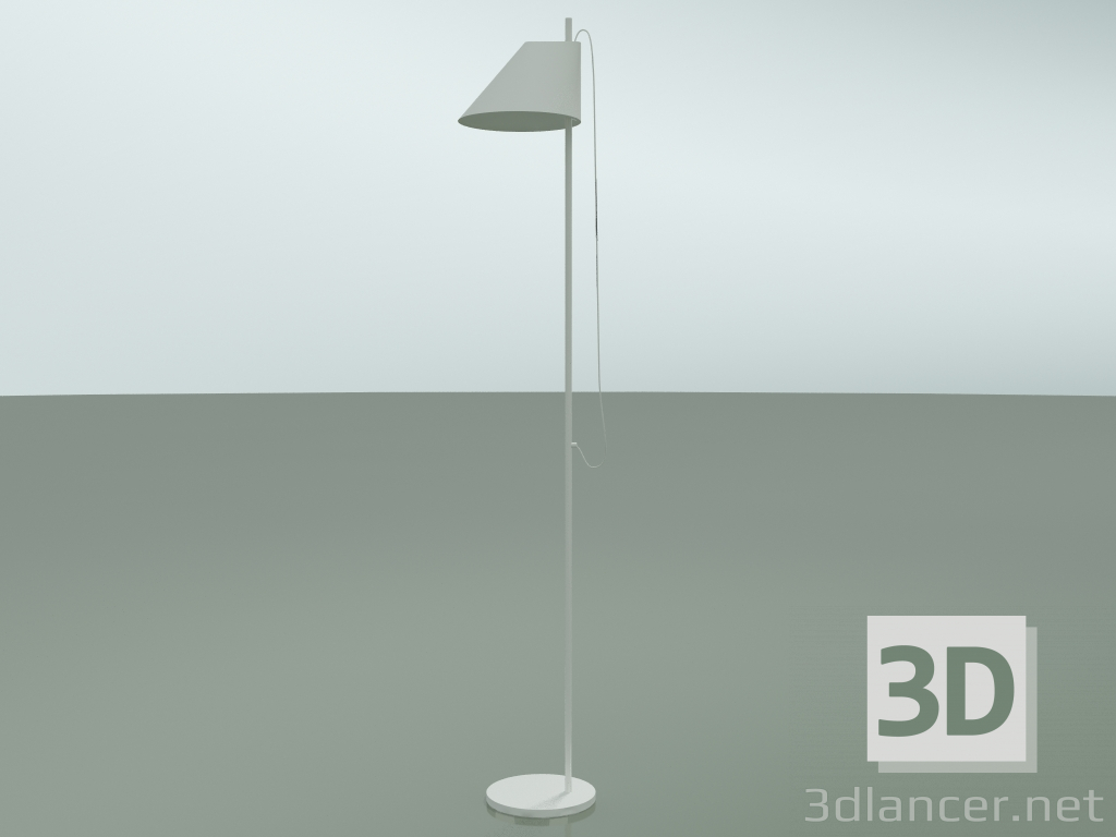 3d модель Торшер YUH FLOOR (LED 27K, WHT) – превью