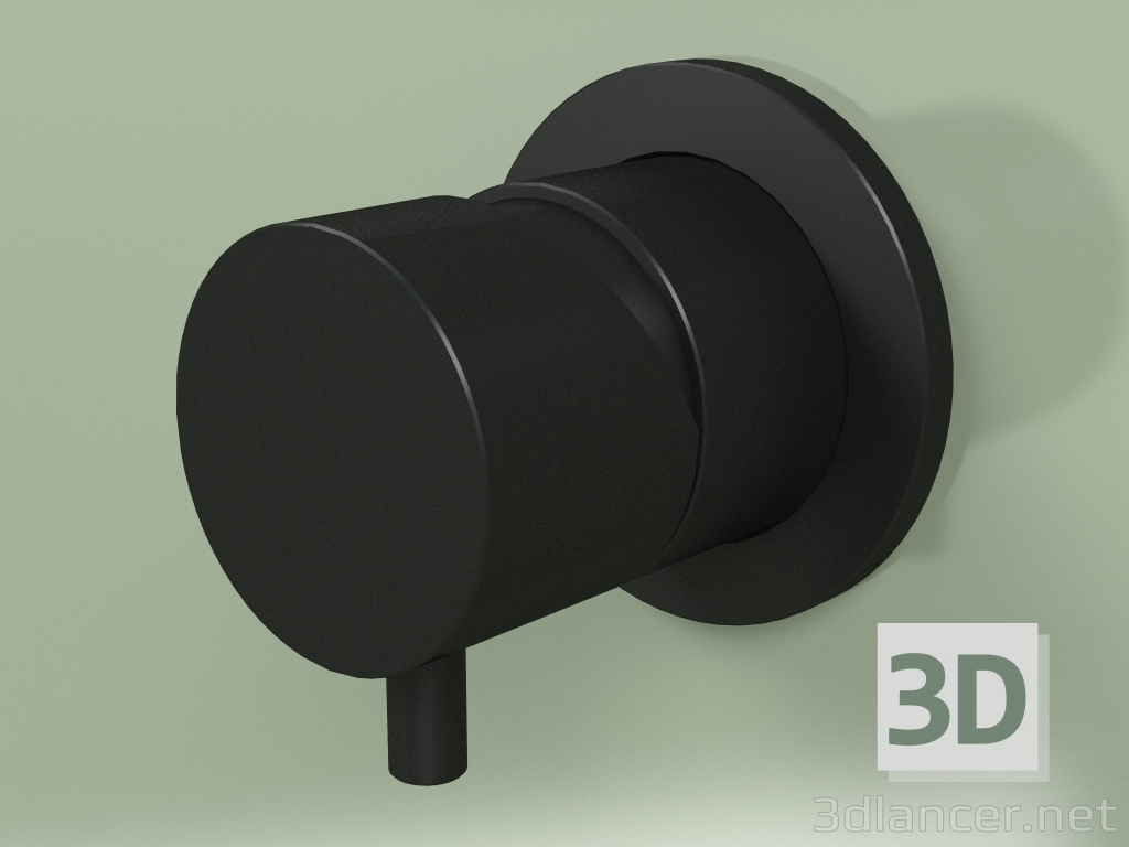 3d model Mezclador monomando de pared (13 43, NO) - vista previa