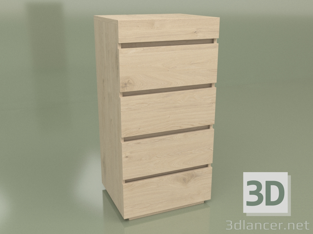 Modelo 3d Cômoda Mn 340 (Champanhe) - preview