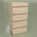 3d model Cajonera Mn 340 (Champagne) - vista previa