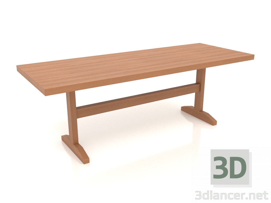 3D Modell Bank VK 12 (1200x450x420, Holz rot) - Vorschau