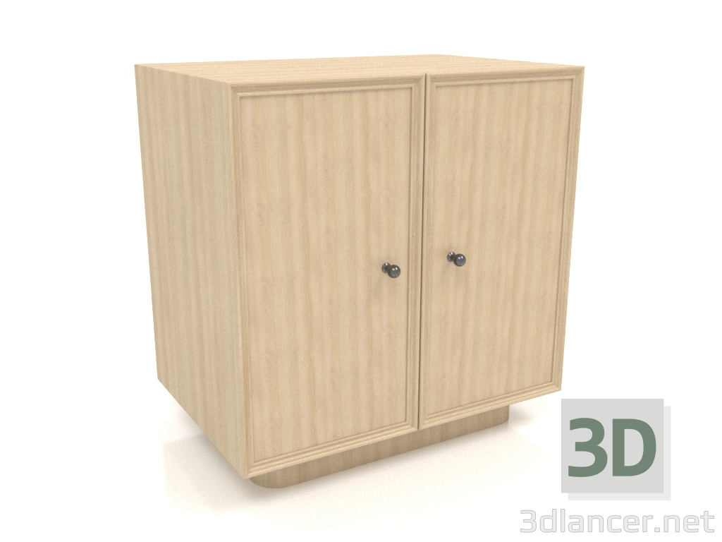 modello 3D Armadio TM 15 (602х406х622, legno bianco) - anteprima