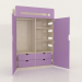 3D Modell Kleiderschrank offen MOVE WD (WLMWD2) - Vorschau