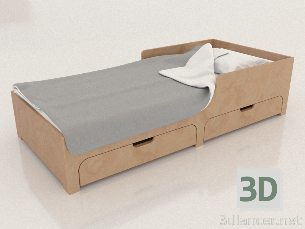 modello 3D Letto MODE CR (BVDCR2) - anteprima