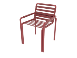 Happy Metal Chair (CHERRY)