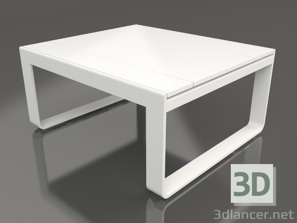 Modelo 3d Mesa club 80 (polietileno branco, cinza ágata) - preview